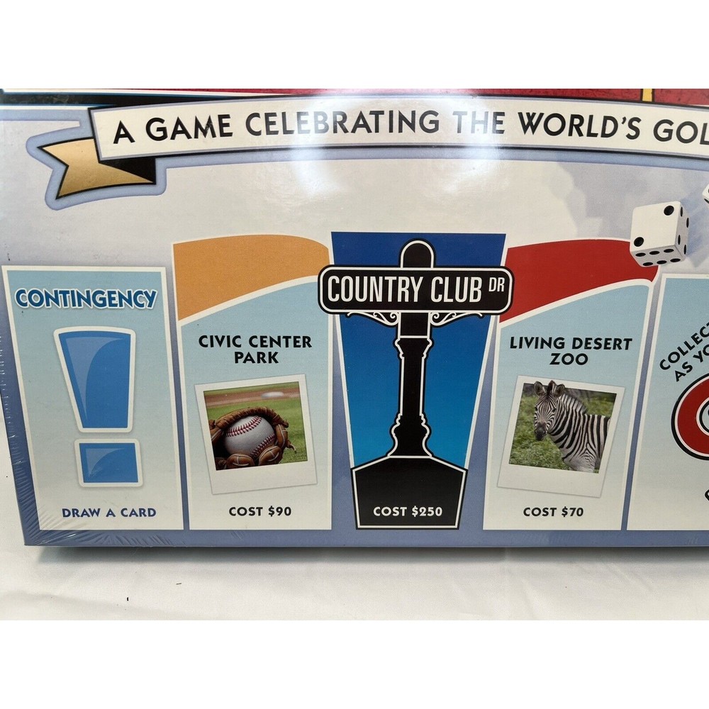 PALM desert OPOLY Local Flavor MONOPOLY Type Board Game Sealed Golf Capital - Picture 2 of 5